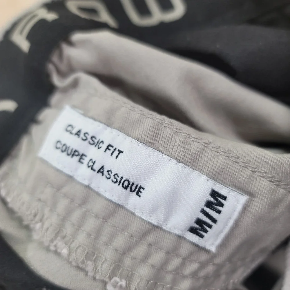 Projek Raw MTL/02 Mens M (32-33) Gray Jogger Pants Elastic Waist Drawstring - Picture 15 of 16